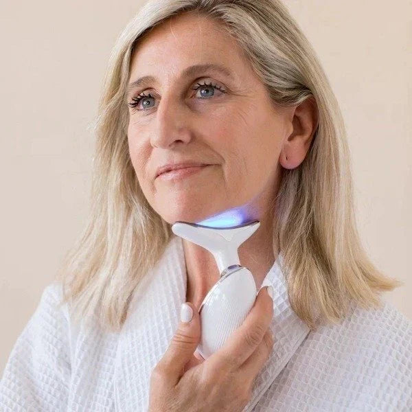 MASAJEADOR FACIAL Y DE CUELLO – LIFTING Y REDUCCIÓN DE PAPADA – EDICIÓN LIMITADA