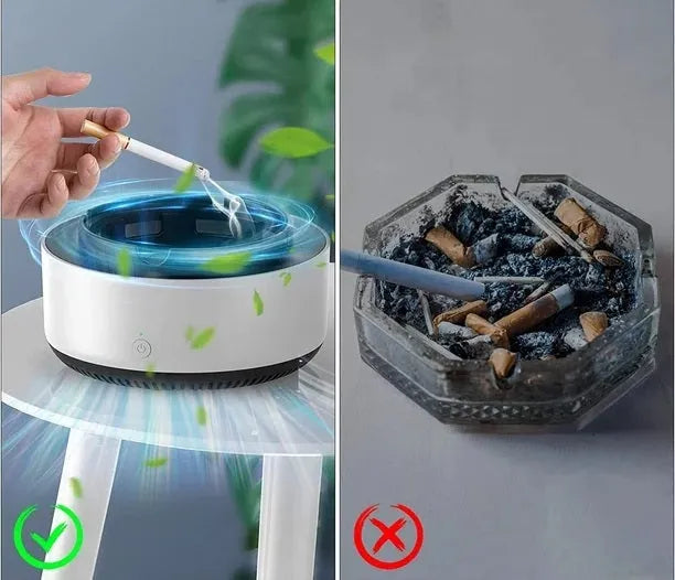 Cenicero SmartAir: Elimina el humo, respira aire limpio - Promo 45%OFF‼️